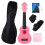 2 Sets 12 Inch Ukulele Acoustic Instrument With Random Color Rag 1