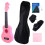 2 Sets 12 Inch Ukulele Acoustic Instrument With Random Color Rag 11