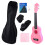 2 Sets 12 Inch Ukulele Acoustic Instrument With Random Color Rag 9