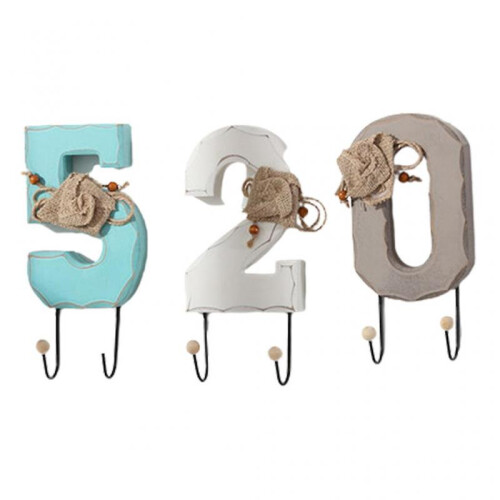 (520 hook) for Key Holder with Handmade Old Traces Hang Buckle Behind Small Items Storage