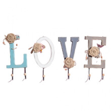 (Love hook) for Key Holder with Handmade Old Traces Hang Buckle Behind Small Items Storage