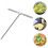2 Pack Baking Tool Stainless Crepe Maker T-Shaped Batter Spreader 9