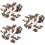 600Pièces Boutons En Bois 2 Trous Assortis Pour 6