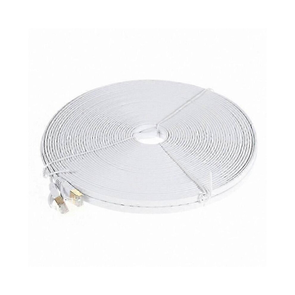 30M CAT-7 10Gbps Flat Ethernet Patch Cable