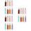 24 Pcs Elastic Hat Clips Portable Travel Bag Clips 7