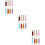 24 Pcs Elastic Hat Clips Portable Travel Bag Clips 9