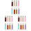 24 Pcs Elastic Hat Clips Portable Travel Bag Clips 2