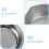 1 Set Iron Paint Trays with Spout for Scale Model Painting 9
