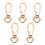 40 Pcs Diy Bag Buckles Bag Shoulder Strap Connecting Buckles 10