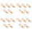 40 Pcs Diy Bag Buckles Bag Shoulder Strap Connecting Buckles 5