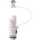Cistern Button Actuator Gold Finish, Water-Saving Two-Flush Options, Replacement Part for Apartments and Homes 5