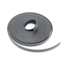 Motorcycle Drive Belt GT2 Open Timing Belt 2GT 2M PU With Steel Core For 3D Printer, Width 5 6 9 10 15 30mm, 10m Black