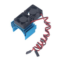 Blauer 5V Hochgeschwindigkeits-RC-Kühlerlüfter für Traxxas Slash 4x4 VXL 1/10 RC-Auto
