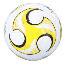 Size 5 Yellow PVC Rubber Soccer Ball for Indoor Outdoor Play & Training