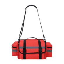 First Aid Bag Empty Storage Bag With Handle And Strap Emergency Supplies Pouch Organizer For Home Gym Camping