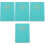 4St Modieuze Notepad Voor Planning + PU Kantoorbenodigdheden 5