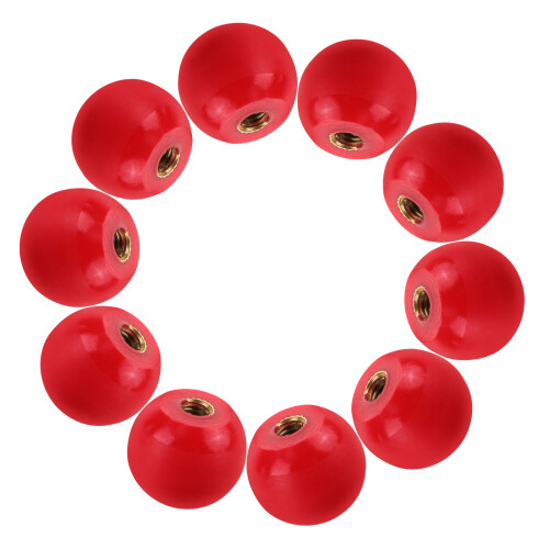 30 Pcs Replacement Round Handle For Milling Machine Plastic Handle