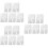 15 Pcs Handmade Hollow Tree Stencils For Painting Lovers White 7