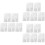 15 Pcs Handmade Hollow Tree Stencils For Painting Lovers White 6