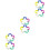 150Pièces Accessoires Couture Clips De Bobine Plastique Multicolore 5