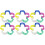 150Pièces Accessoires Couture Clips De Bobine Plastique Multicolore 4