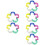 150Pièces Accessoires Couture Clips De Bobine Plastique Multicolore 6