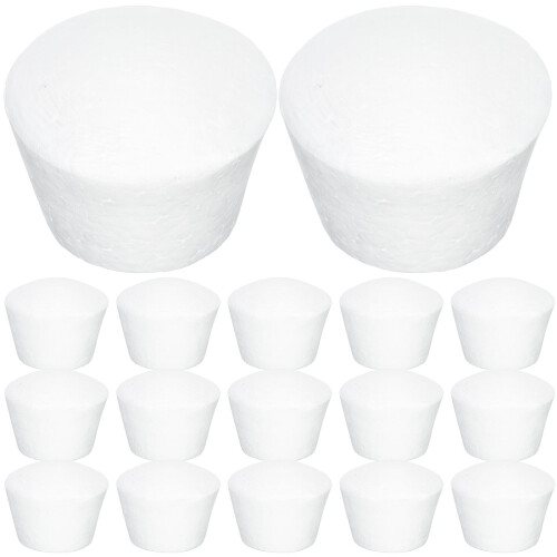 100 Pcs Foam Cupcake Cake Diy Craft Muffin Decorating Practice Models 1