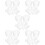 100 Pcs Foam Cupcake Cake Diy Craft Muffin Decorating Practice Models 10