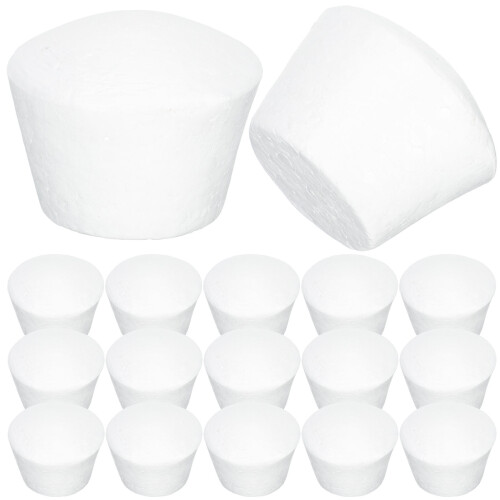 100 Pcs Foam Cupcake Cake Diy Craft Muffin Decorating Practice Models 2
