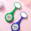 Lcd Digital Electric Nurse Pocket Watch Green 10