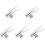 5Pcs Eyebrow Pencil Sharpener Manual For Students And Kids 2