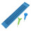 2Pcs Braille And Stylus Kit Plastic Braille Writing Tool Blue 1