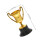 64 Pcs Mini Plastic Trophy With Base Party Prop Toy 3