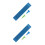 2Pcs Braille And Stylus Kit Plastic Braille Writing Tool Blue 6