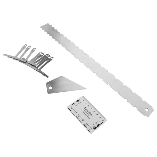3Sets Gitaar Setup Tools Luthier Kit Met String Height Ruler 2