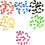 120St Kattenklauwcovers Plastic Comfortabel Meerkleurig 5
