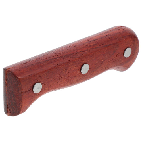2Pcs Ergonomic Brown Wooden Handles for Multi-Use Kitchen 1