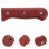 2Pcs Ergonomic Brown Wooden Handles for Multi-Use Kitchen 11