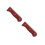 2Pcs Ergonomic Brown Wooden Handles for Multi-Use Kitchen 6