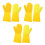 6 Pcs Reusable Cleaning Gloves For Kitchen Dishes Washing 4