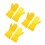 6 Pcs Reusable Cleaning Gloves For Kitchen Dishes Washing 6