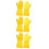 6 Pcs Reusable Cleaning Gloves For Kitchen Dishes Washing 7