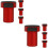 8 Pcs Durable Planing Plug Brake Workbench Dog Peg Stopper 8