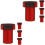 8 Pcs Durable Planing Plug Brake Workbench Dog Peg Stopper 5