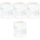 4Pcs Crystal Glass Nail Dappen Dish With Lid 5