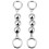 4 Pcs Short Pearl Chains For Bag DIY Imitation Bead Handles 1