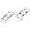 4 Pcs Short Pearl Chains For Bag DIY Imitation Bead Handles 6