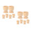 12 Pcs Rustic Wooden Egg Holder For Easter Diy Crafts And Boiled Eggs 7