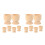 12 Pcs Rustic Wooden Egg Holder For Easter Diy Crafts And Boiled Eggs 4