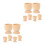 12 Pcs Rustic Wooden Egg Holder For Easter Diy Crafts And Boiled Eggs 9